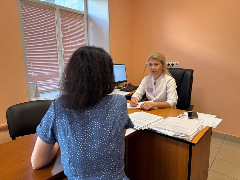 1 августа в детской поликлинике №6 состоялся прием граждан